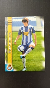 CARD MUNDICROMO 2009 2010 Español Shunsuke Nakamura Japón - Imagen 1 de 2