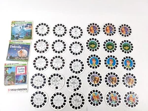View-Master 40 Mulinelli Disney Re Leone Cenerentola Toy Story Orso Grande Casa Blu - Foto 1 di 11