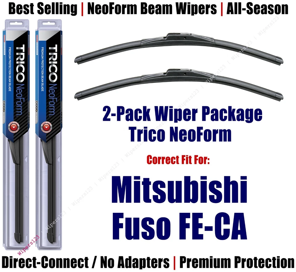 2 шт суперпремиум дворники NeoForm подходят для 2001 Mitsubishi Fuso FE-CA 16210x2 - Изображение 1 из 1