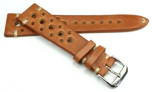 Rallye Handmade Rios Germany Vintage Leather For Classic Watches 18 19 20 22mm - Picture 1 of 13