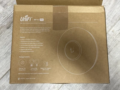 Ubiquiti UniFi UAP-AC-PRO Dual‐Band Wi‐Fi 5 (802.11ac) + Alimentatore POE - Imagen 1 de 4