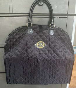 Imán Black Quilted Foldable Garment Bag - Picture 1 of 3