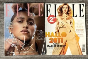 Elle Magazine Nederland Lot of 2 DUTCH RARE FASHION 2011 2020 - Bild 1 von 3