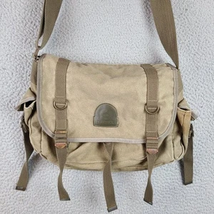 Diesel Spare Parts Messenger Bag Canvas Satchel Vintage Laptop Bag - Picture 1 of 7