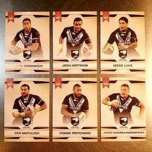Juego de equipo NRL 2013 edición limitada (6 cartas) kiwis de Nueva Zelanda - Imagen 1 de 2