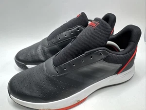 Adidas Mens Courtsmash F36716 Black Running Shoes Sneakers Size 11 - Picture 1 of 10