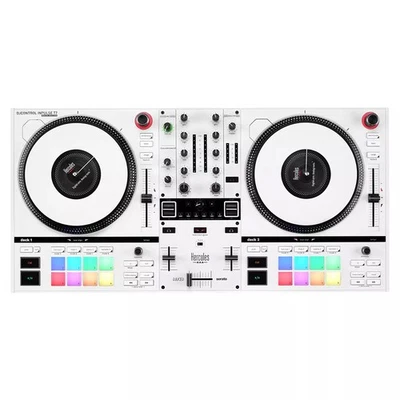 Hercules DJCONTROL INPULSE T7 WHITE EDITION Controller 2Deck funz. motor vinile - Immagine 1 di 4