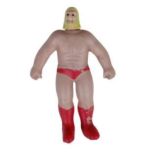 Vintage Hulk Hogan Stretchy Wrestler Hong Kong Rubber Wrestling Figure  - Picture 1 of 5