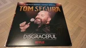 Signed TOM SEGURA DISGRACEFUL 2 LP (2018) RARE NM SHRINK ORIG NETFLIX COMEDY Ymh - Picture 1 of 4