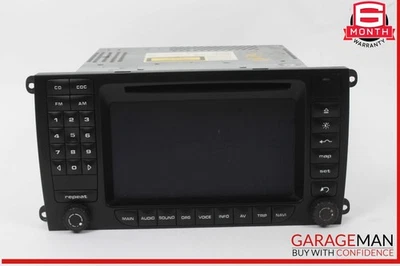 03-06 Porsche Cayenne 955 GPS Navigation Radio Media Display Unit 7L5035191G OEM - Image 1 of 4