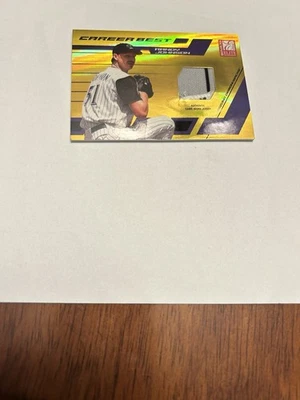 2004 Donruss Elite - Career Best Randy Johnson #CB-32 Jerseys /200 (MEM) - Image 1 of 2