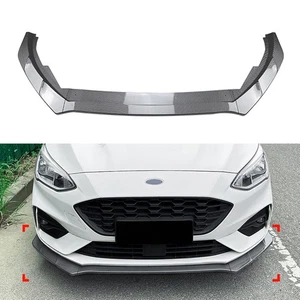 Car Front Bumper Spoiler Lip Kit For Ford Focus MK4 ST Line 2019-2022 CB Style - Picture 1 of 11