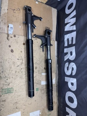 HONDA CBR1000RR 2008-2009 OEM HORQUILLAS DELANTERAS RECTAS JUEGO SUSPENSIÓN AMORTIGUADOR PAR Foto 1 de 4