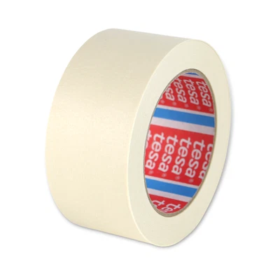 tesa Crepe Paper Masking Tape [general purpose] (4325): 2 in. x 55 yds. (Cream)