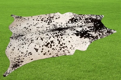 100% New Cowhide Rugs Area Cow Skin Leather (57" x 59") Cow hide SA-5429 - Image 1 of 3