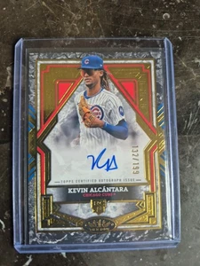 Kevin Alcantara 2025 Topps Tier One #BA-KA Rookie RC Auto 132/199 Autograph  - Bild 1 von 2