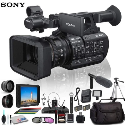 Sony PXW-Z190V 4K XDCAM Camcorder With Tripod, Padded Case, Sony ECM-VG1 and - Image 1 of 4