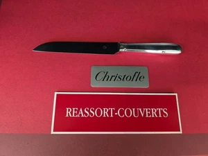 Coltello Dessert Anjou Cardeilhac 21 CM christofle Bel Stato Metallo Argentato - Imagen 1 de 8