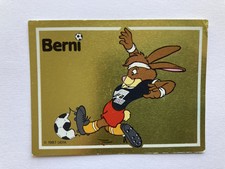 PANINI EM UEFA EURO 88 1988 - NO 41 - BERNI COAT OF ARMS - BADGE - UNGLUED