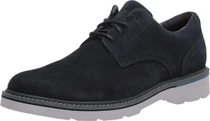 Rockport Men's Charlee Plain Toe Oxfords, Navy, Size 7.5 M - Picture 1 of 2