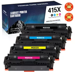 XXL Toner für HP 415A W2030A Color LaserJet Pro MFP M479FDW FDN M454DW Mit Chip - Bild 1 von 13
