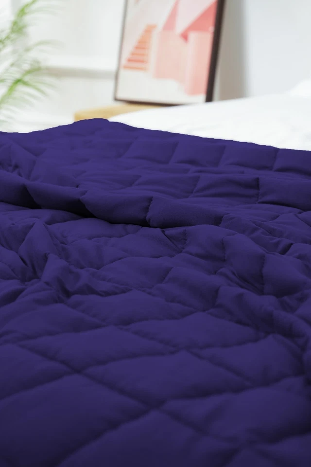 King Size Weighted Blanket Perfect For Sleeping All Seasons Heavy Blankets - Image 1 of 1