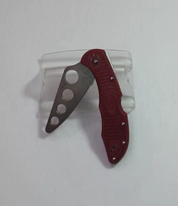 Selten NEU unbenutzt nummeriert C11TR SPYDERCO Delica 4 Modell Trainer Klappmesser - Bild 1 von 9
