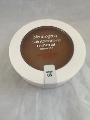 NEUTROGENA  SKIN CLEARING MINERAL POWDER HONEY #85 0.38 OZ(4) - Image 1 of 2