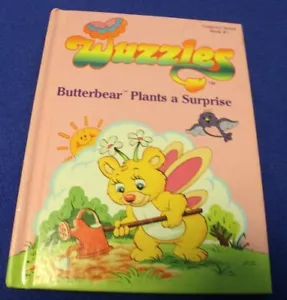 Vintage Wuzzles Butterbear Plants a Surprise Book Collector Series Book #1 - Picture 1 of 4