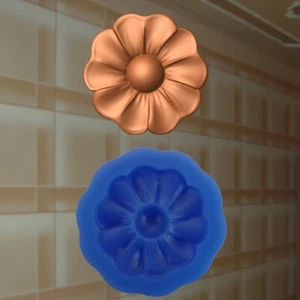 Stuck Rosette Gießform Silikonformen Blume Verzierung Dekor Relief (323) - Bild 1 von 1