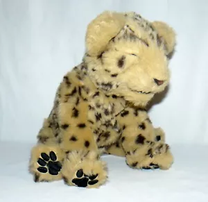 WowWee 2008 Leopard Newborn Baby 13" Cub Jungle Wild Animal - Picture 1 of 8