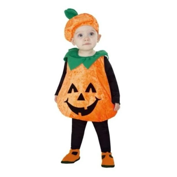 Плюшевая тыква Jack-O-фонарь ребенка ясельного возраста костюм новый размер 12-24Mo - Изображение 1 из 1