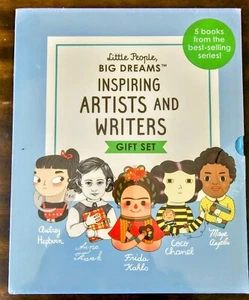 Little People Big Dreams Inspiring Artists & Writers 5 Book Gift Set /Sealed - Picture 1 of 9