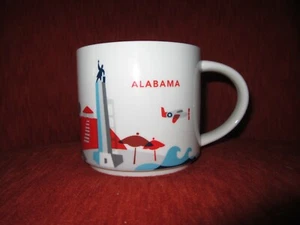 Starbucks You Are Here Series ALABAMA 14 oz Ceramic Mug New - Picture 1 of 5