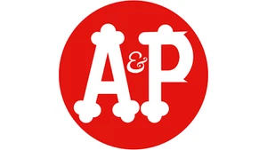 A&P Grocery Stores, Supermarkets NEW Sign: 40" Diameter Round XXL USA Steel - Picture 1 of 1