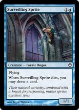 4 Surveilling Sprite 4x x4 - LP - Duel Decks: Ajani vs. Nicol Bolas - mtg -