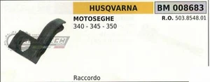 503854801 RACCORDO FILTRO OLIO MOTOSEGA HUSQVARNA 340 345 350 - Foto 1 di 1