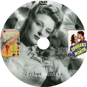 EVELYN ANKERS DOUBLE FEATURE 1946-1947 Flight to Nowhere/Spoilers of the North - Picture 1 of 2