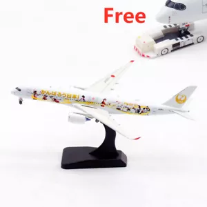 1:400 Aviation400 Japan Airlines A350-900 JA06XJ Aircraft Free Tractor+Stand - Picture 1 of 9