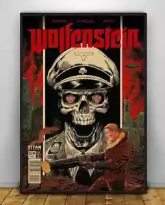Wolfenstein Game Poster | Wall Art | Wall Prints | Home Decor - Picture 1 of 5
