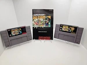 Super Mario All-Stars W/ Players Choice Super Nintendo Entertainment System 1993 - Picture 1 of 5