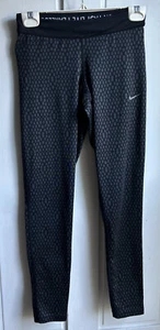 NIKE Dri Fit ‘Run Fast Live Fearless’ Stretch Leggings Womens Size S Black - Picture 1 of 13