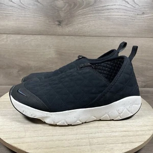 Nike ACG Moc 3.0 Slip On Quilted Black White Shoes CT2896-001 Mens Size 9 - Picture 1 of 12