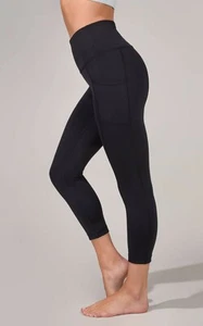 NEW 90 Degree By Reflex Interlink High Waist Pocket Capri Leggings Yoga Pants - Picture 1 of 38