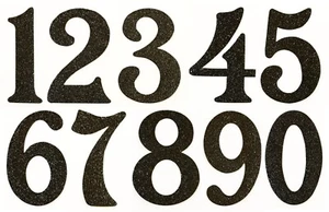 Números de garaje magnéticos de 5" números de casa decorativos - Imagen 1 de 21