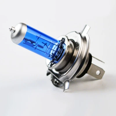 H4 100W / 90W 5000k 24V Xenon White High/Low Beam Truck Headlight Globes Bulbs - Image 1 of 4