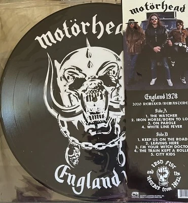 SEALED! NEW! Motörhead 2020 England Picture Disc 12” LP Full Album Reissue - Image 1 of 3