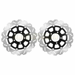 Front Brake Disc Rotors For Suzuki GSX600F GSX750F 2004 2005 2006 Pair - Picture 1 of 6