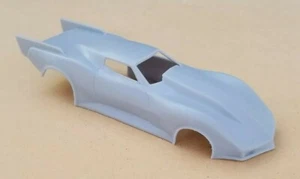 ABS-LIKE 3D RESIN PRINTED 1/64 C3 CORVETTE PRO MOD DRAG BODY - Picture 1 of 10