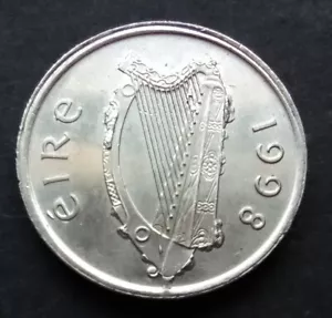 Irland 1998 | FEHLER | Irish 5p | Five Pence | Bull | KM.28 | UNC - Bild 1 von 3